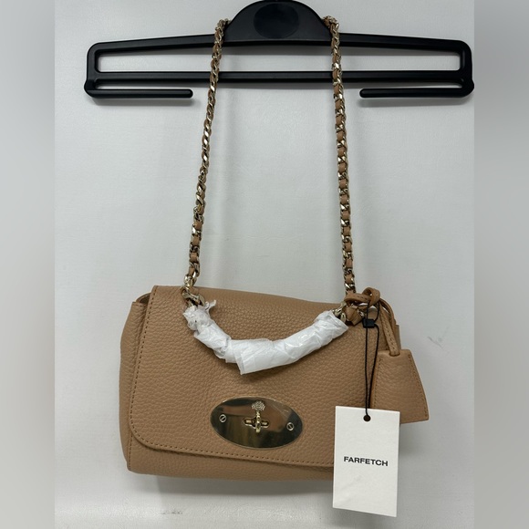 Mulberry Lily Silky Calfskin Leather Shoulder Bag, Size OS - Maple - Picture 3 of 15